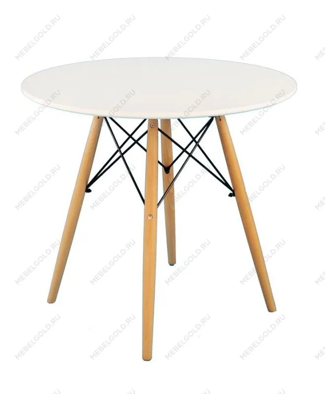 Стол 108-TD d-80/Луи (WHITE 07)