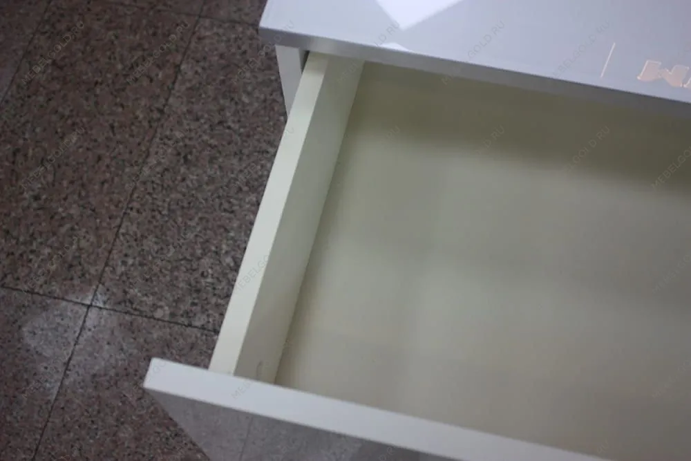 Тумба прикроватная (левая/правая) Диора слоновая кость/золото ДТП-1 | изображение 6