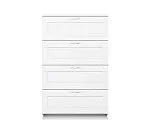 БРИМНЭС / СИРИУС комод ИКЕА / IKEA 4 ящика белый | изображение 1