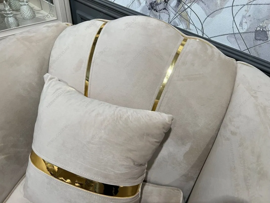 Комплект Лара бежевый золото | изображение 12