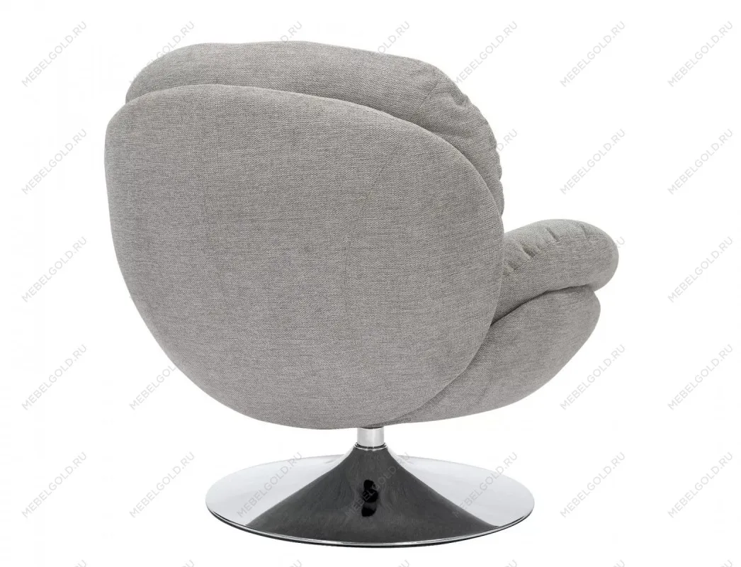 Кресло SIGNAL BRIGITTE Brego 07 серый/хром | изображение 1