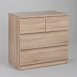 МАЛЬТА комод ИКЕА / IKEA 2+2 ящика 80х76 сонома | изображение 1