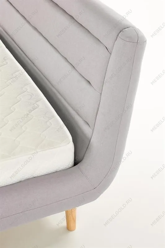 Кровать Halmar ELANDA 140 (светло-серый) | изображение 5