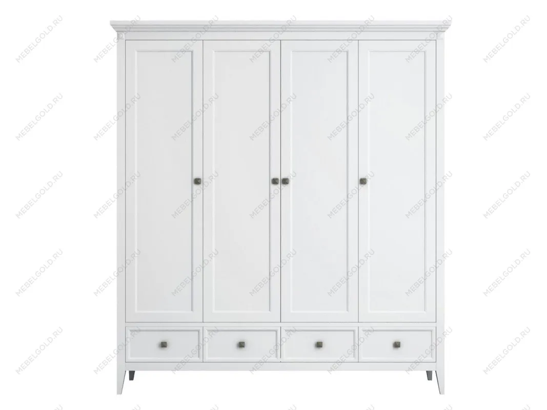 Шкаф четырехстворчатый Manhattan (Белый)