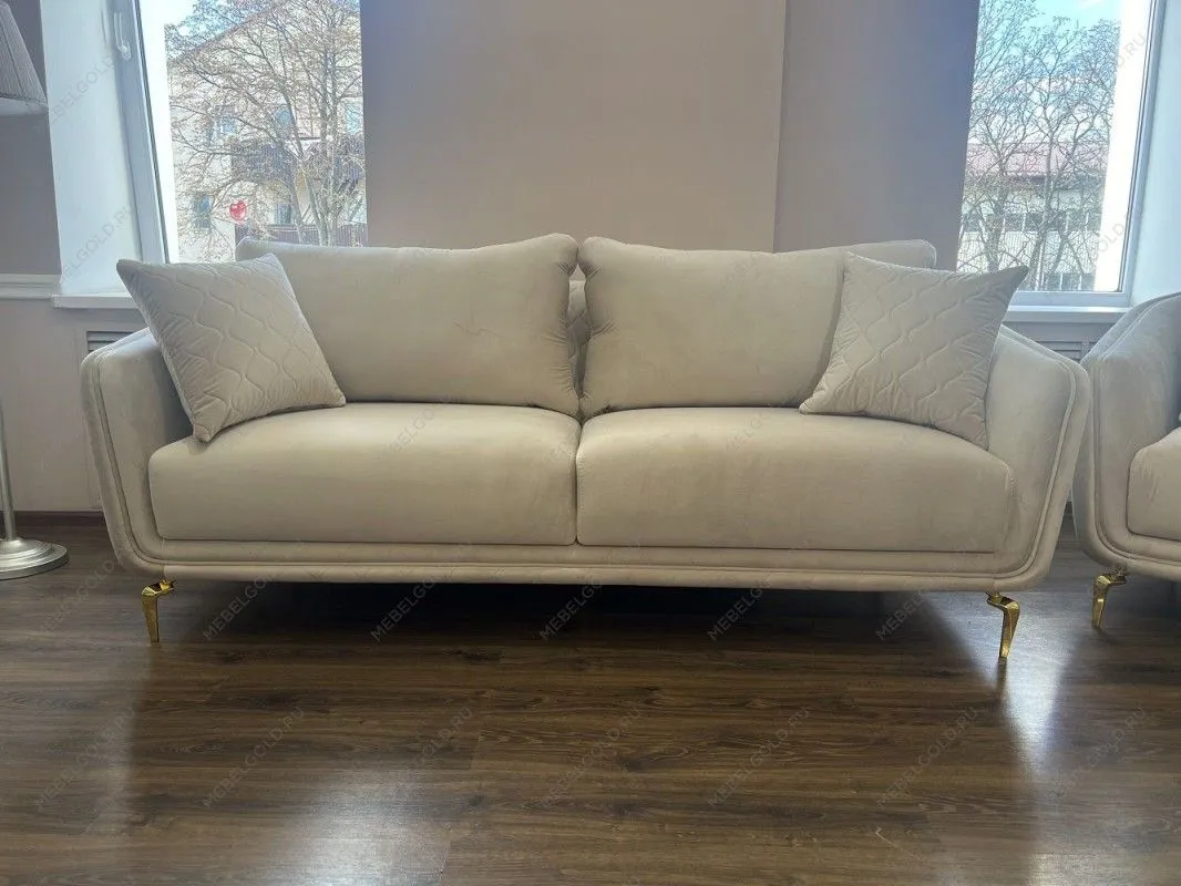 Диван Нонна 3х местный мокко | изображение 10