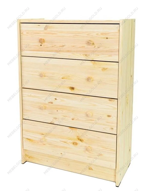 Комод Раст 4 ящика (натуральный)