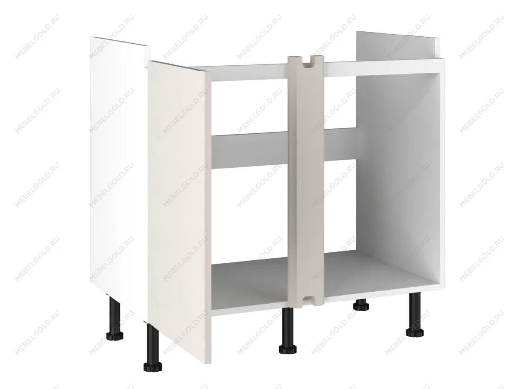 Стол под мойку угловой СМУ-100, Виста (900*534*870) Экокожа Белый, 26303 | изображение 1