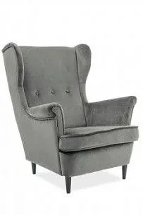 Кресло Signal LORD Velvet Bluvel 14 (серый)