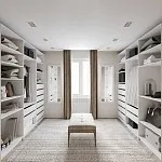 Ящик МАКС выдвижной в узкий двухдверный шкаф, ДСП, цвет белый | изображение 3