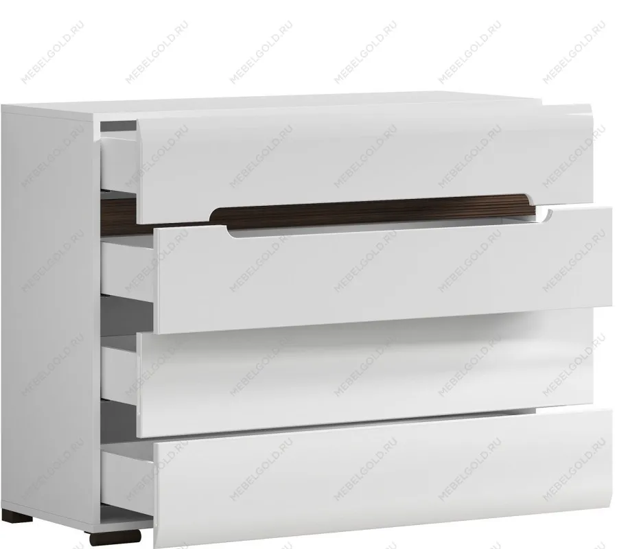 Комод Ацтека KOM4S/8/11 белый | изображение 3