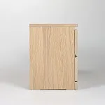 Комод Варма, 4 ящика, горизонтальный, 160х54х40 см, шпон натурального дерева, дуб беленый | изображение 14