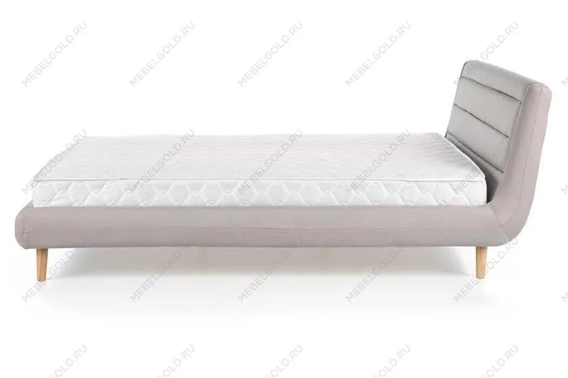 Кровать Halmar ELANDA 140 (светло-серый) | изображение 2