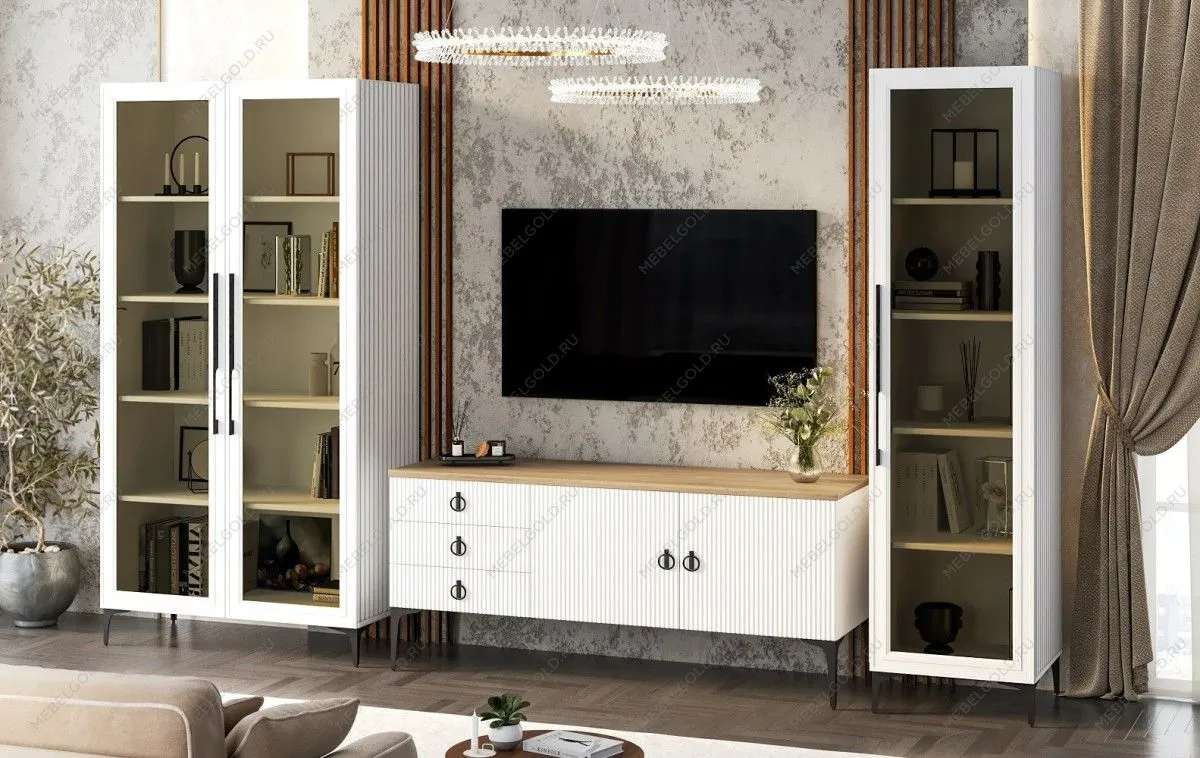 Витрина Стелла 2-ств белый | изображение 4