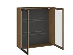 Шкаф 960 ШСТ-90 2-дверный, Фьюжн (900*317*960) Дуб Каселла коричневый/Золото, 27175 | изображение 1
