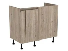 Стол под мойку угловой СМУ-100 левый, Оттава (954*534*870) Дуб Мария, 22213