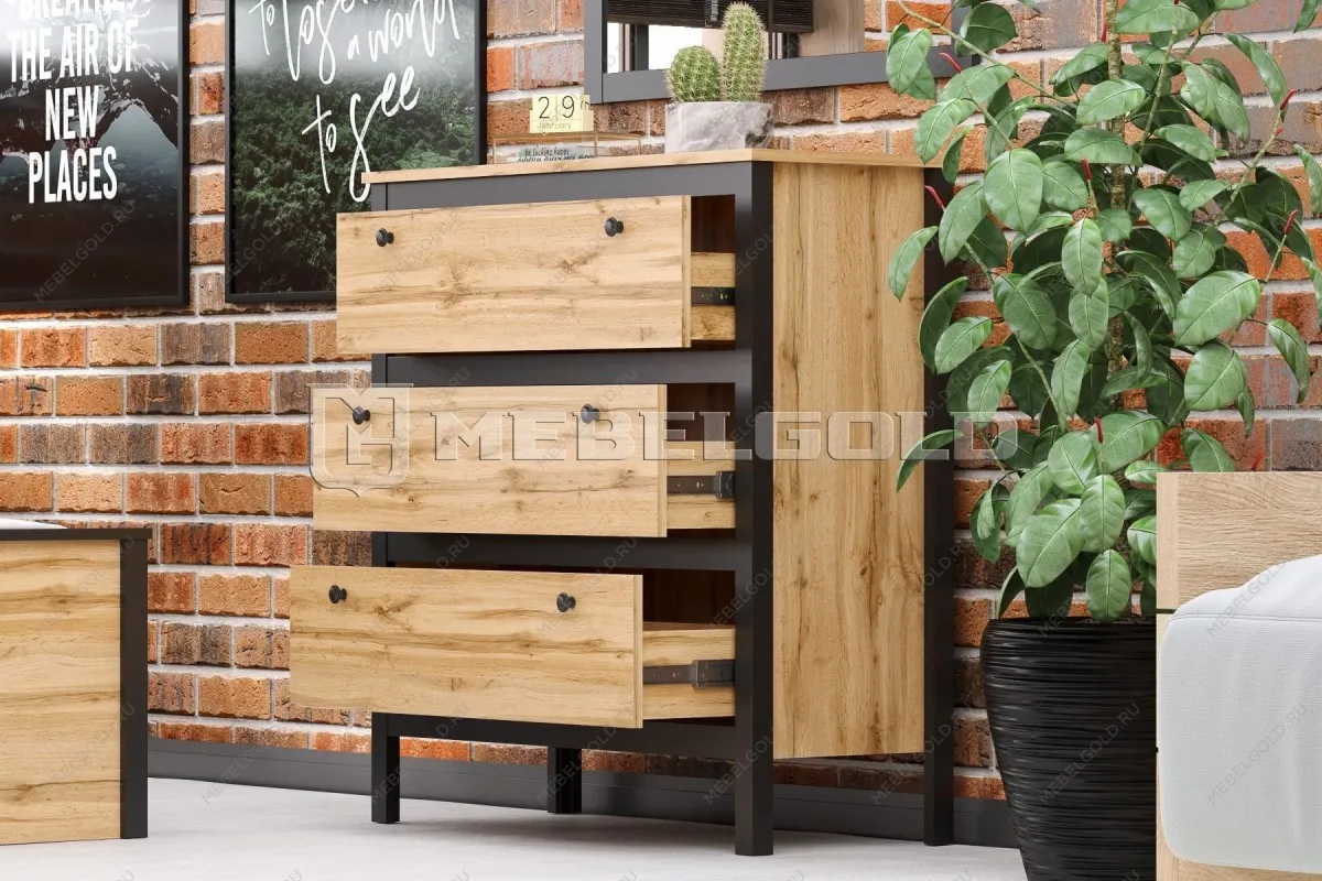 Комод Лофт KOM3S/90 | изображение 3