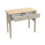 Стол туалетный Сага, 92х45, кашемир/ясень | изображение 1