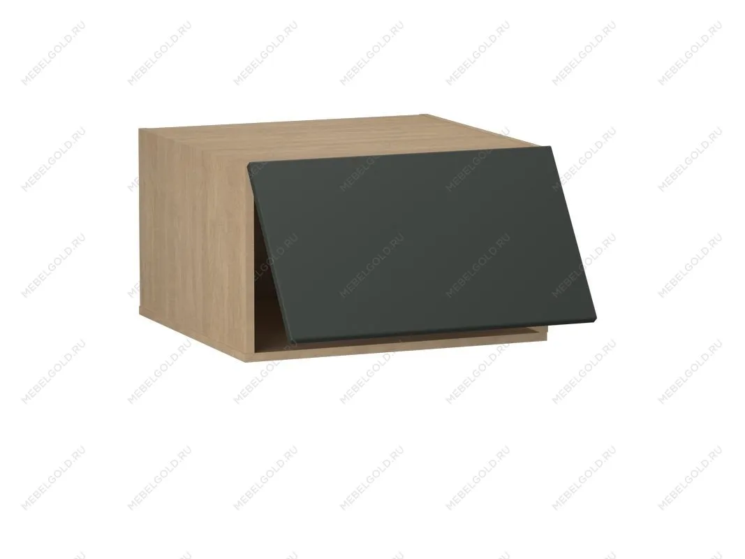 Шкаф АГ-65, Женева (650*586*360) Дуб Палермо/Зеленый матовый, 21983 | изображение 1