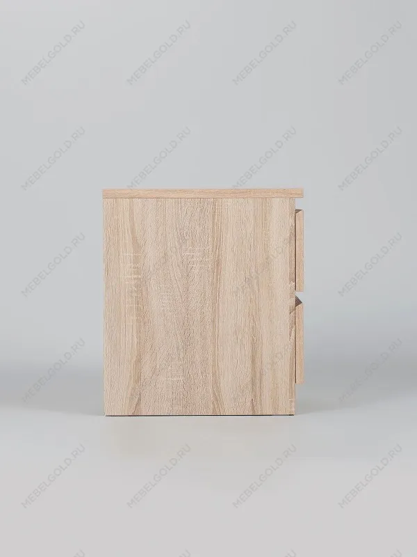 Тумба прикроватная Мальта, 2 ящика, 48х40х54 см, дуб сонома | изображение 16