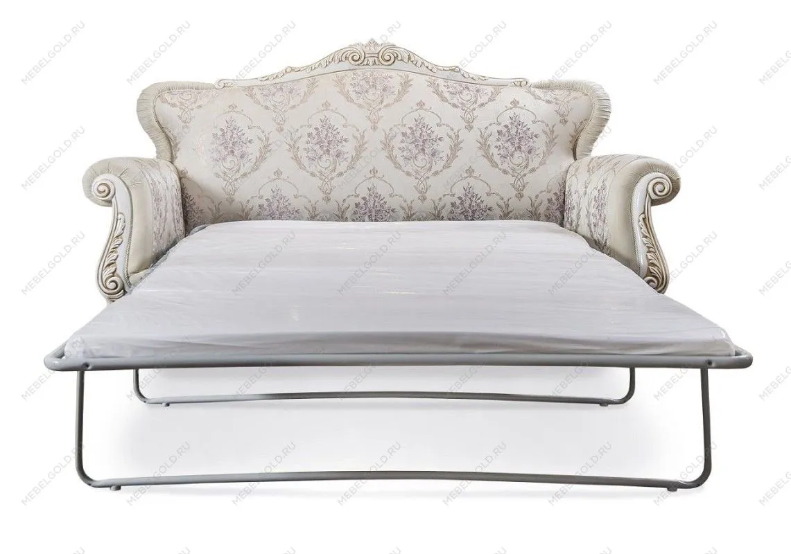 Диван Алсу 3х местный белый глянец | изображение 3