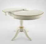 Стол Тейя (Эмаль 11/патина золото/шпон дуб) | изображение 2