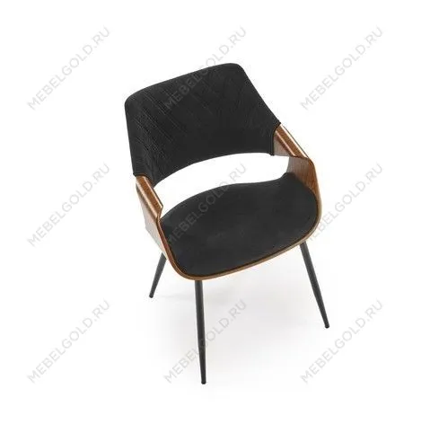 Стул кухонный Halmar K586 (черный/орех) | изображение 5