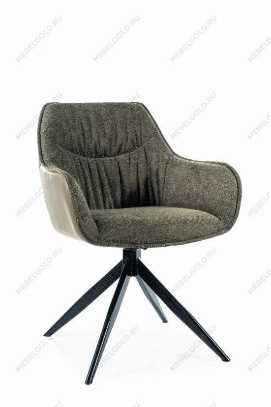 Стул кухонный SIGNAL SEMPRE Brego 77/Buffalo 10 (оливковый/оливковый/черный)