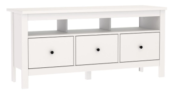 САГА тумба 3 ящика белая