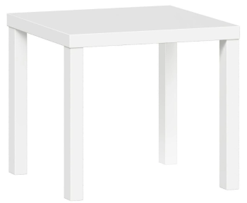 ЛАКК / ЭНКЕЛЬ Журнальный стол ИКЕА / IKEA 50, тамбурат, цвет белый