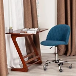 Кресло MELODY, флок, синий, 32 | изображение 11