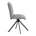 Стул обеденный Sweet, поворотный механизм 360, велюр, серый, 29 | изображение 1