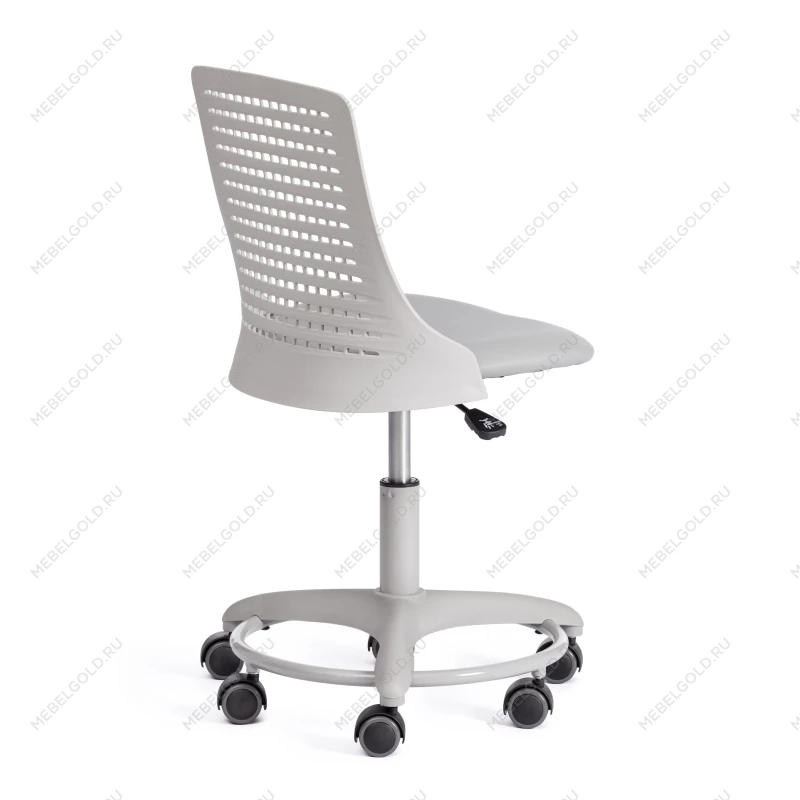 Компьютерное кресло Kiddy, кож/зам, серый | изображение 2