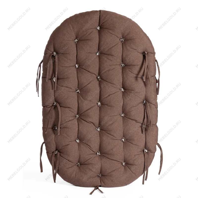 Диван MAMASAN/МАМАСАН 23/02 W/с подушкой, подушка 182х119 см, 169х102х80 см, Antique brown (античный черно-коричневый), ткань, коричневый, 3М7 | изображение 15