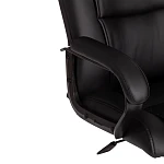 Кресло BERGAMO хром (22), кож/зам, черный, 36-6 | изображение 8