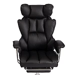 Компьютерное кресло Comfy CR, кож/зам, черный | изображение 10