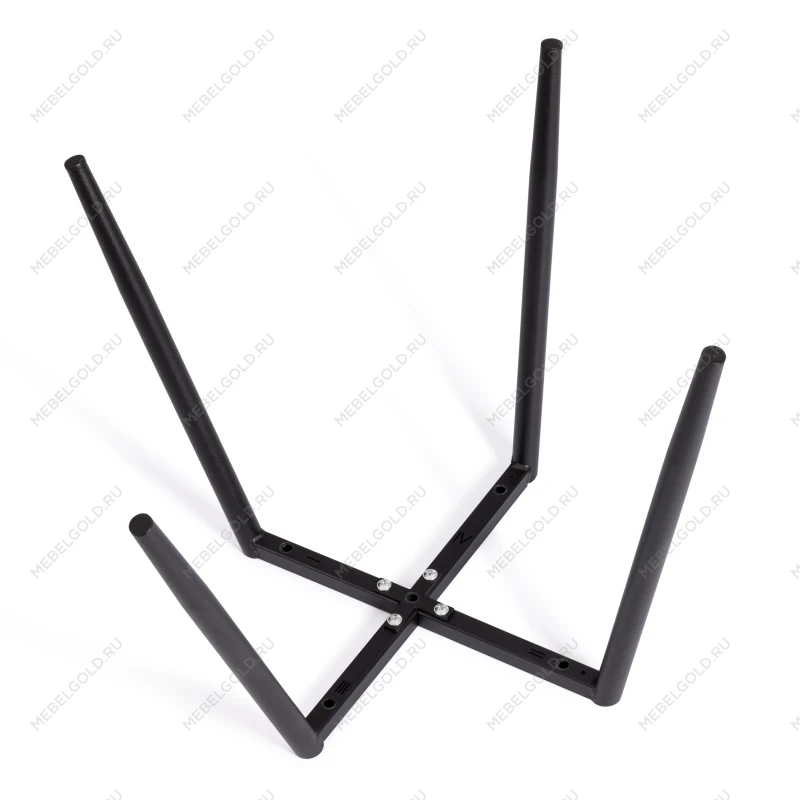 Стул обеденный Medeo, флок, молочный/черный, 4, 47х56х89 | изображение 12