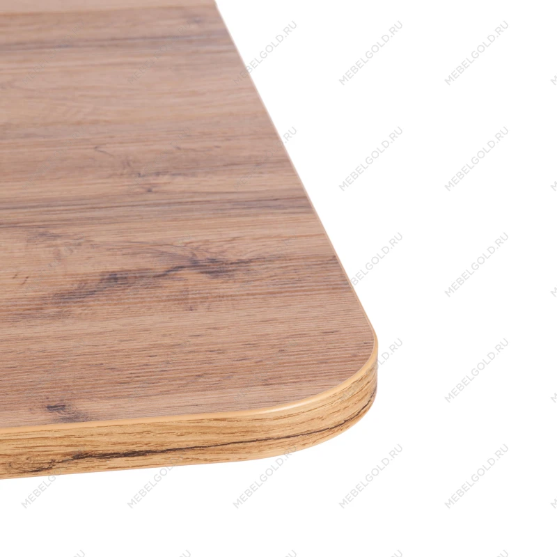 Стол обеденный SMART, ЛДСП, 105-140х68,6х75 см, Дуб вотан/Белый | изображение 8