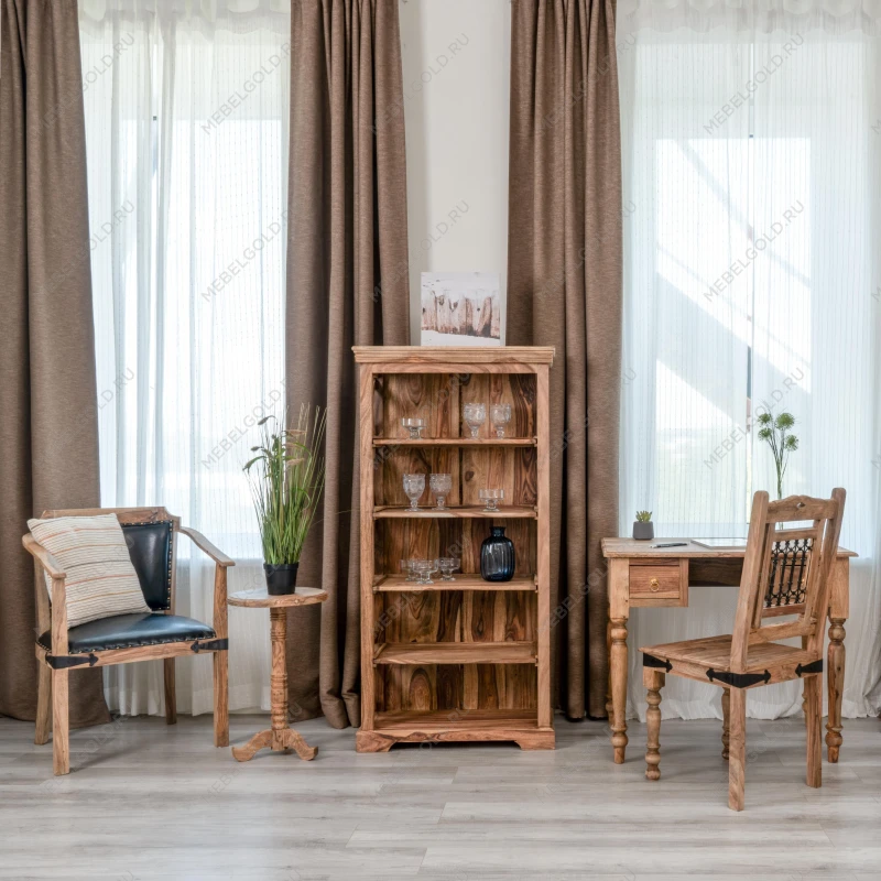 Письменный стол Бомбей ( BC-STUDY ), палисандр, 90*60*76, Natural tinted (натуральный тонированный) | изображение 14