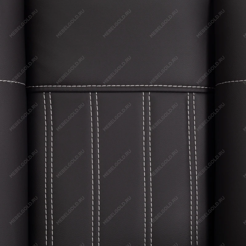 Кресло OXFORD хром, кож/зам, черный, 36-6 | изображение 7