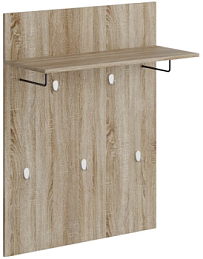 БРИМНЭС / СИРИУС вешалка ИКЕА / IKEA 78х100 сонома