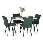 Стул обеденный Sweet, LT, велюр, Deep Forest (изумруд), 41х55х88 см | изображение 8