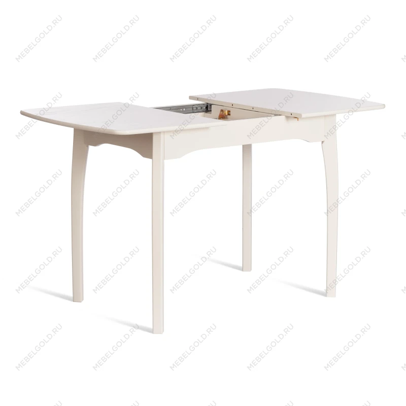 Стол CATERINA, бук, мдф, 100+30x70x75, Ivory white | изображение 5