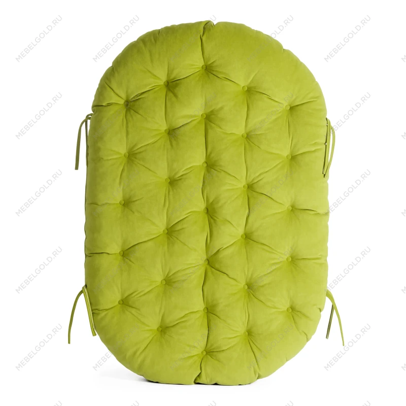 Диван MAMASAN/МАМАСАН 23/02 W/с подушкой, подушка 182х119 см, 169х102х80 см, Pecan (орех), флок, олива, 23 | изображение 13