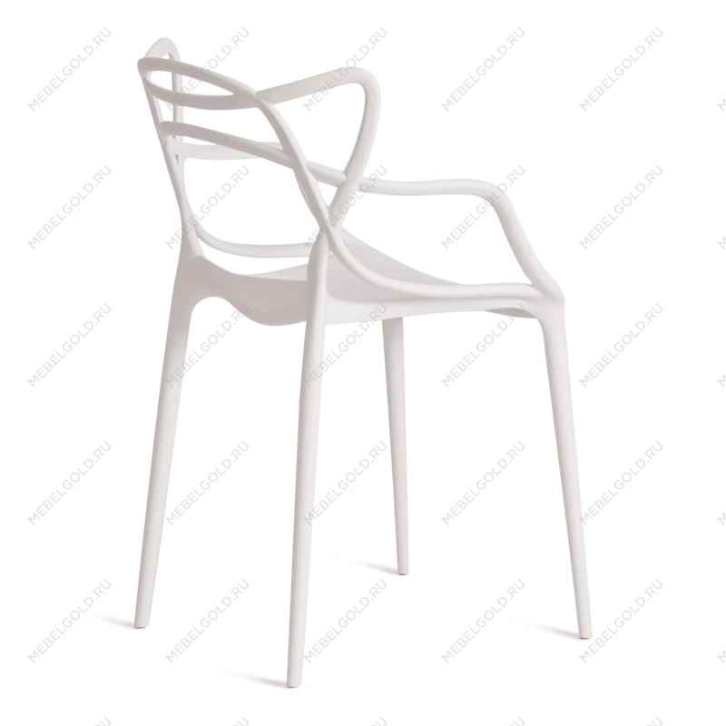 Стул Cat Chair (mod. 028), пластик, 53 x 59 x 82,5 см, белый (White C0057) | изображение 2