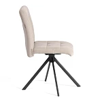 Стул обеденный Medeo, поворотный механизм 360, велюр, бежевый, 7 | изображение 1