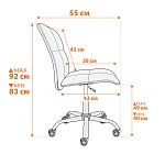 Кресло Azura, флок, молочный, 4 | изображение 12