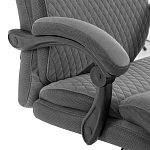 Кресло Chief metalBL, велюр/ткань, серый, 29/TW-12 | изображение 7