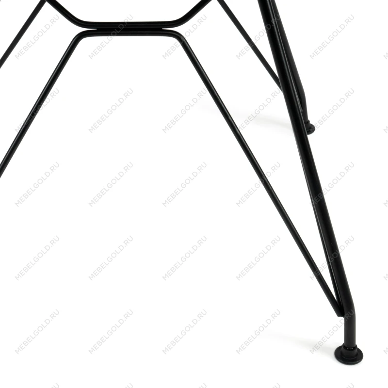 Стул HANSEN (mod. 622N)/1 шт. в упаковке, пластик/металл/эко кожа, 51х47х80 см, высота до сиденья 45 см, фисташковый/черный | изображение 7