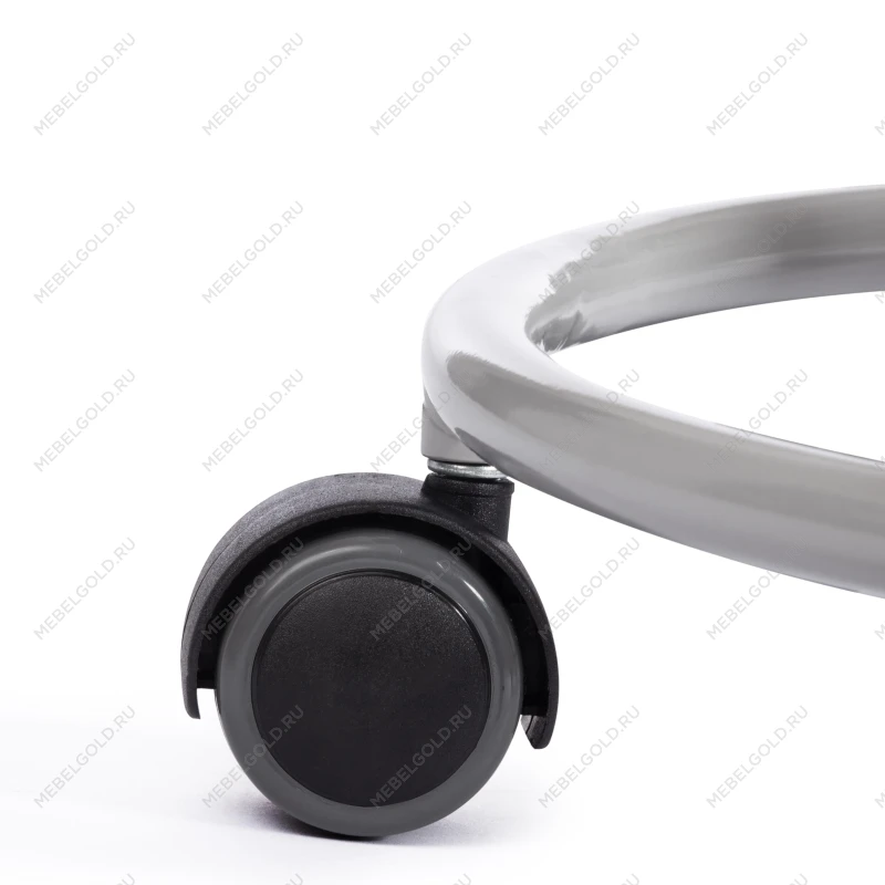 Компьютерное кресло Kiddy, кож/зам, серый | изображение 10