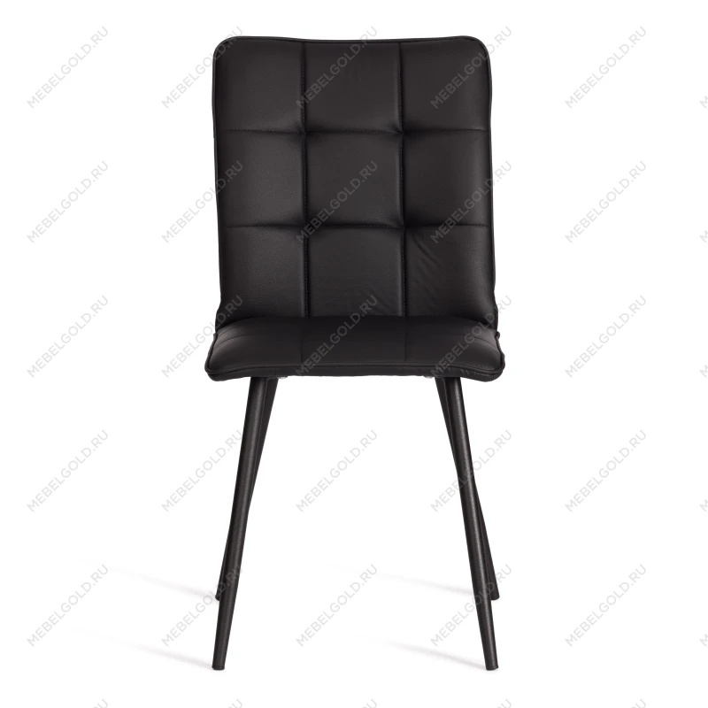 Стул обеденный Bari, LT, экокожа, черная, 41х55х89 см | изображение 4
